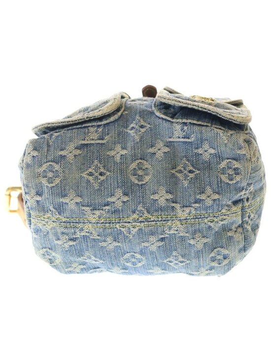 Louis Vuitton Monogram Denim Sac a Dos PM Backpack Blue main image 6